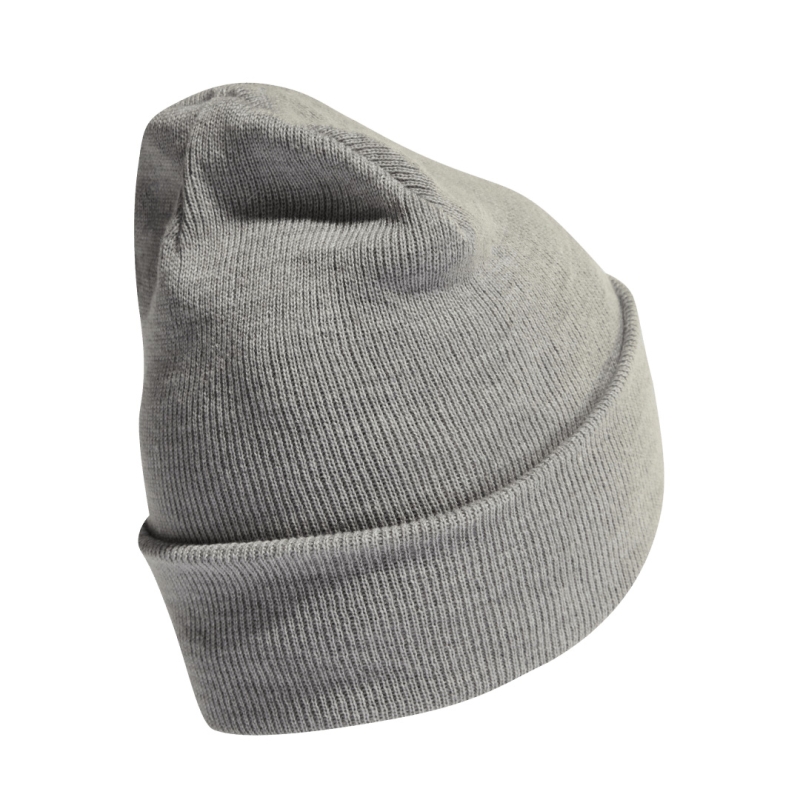adidas Mütze logo woolie grau / weiß