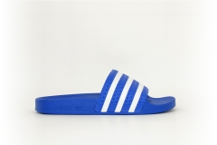 adidas Adilette blau / weiß
