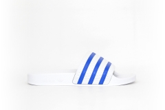 adidas Adilette weiß / blau