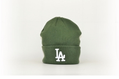 47 Los Angeles Dodgers Raised Knit Cuff grün