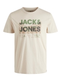 Jack & Jones Trek Tshirt beige / grün