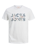Jack & Jones Tech Logo weiß / orange