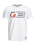Jack & Jones  Logan Tee weiß / orange
