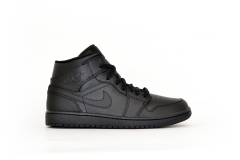 Nike Air Jordan 1 Mid schwarz