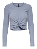 Only Nella Knot Top hellblau