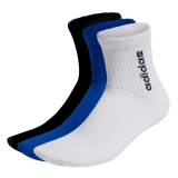 adidas HC Quarter socks blau / weiß