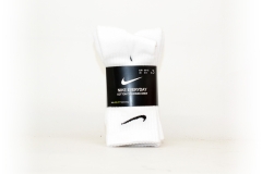 Nike Everyday Socken weiß / weiß / schwarz