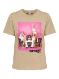 Only spice girls top box weiß / braun