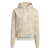 adidas AOP OAC Hoodie beige / blau