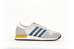 adidas USA 84 grau / gelb / grün