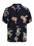 Jack &  Jones Jorluke Flores Resort Shirt schwarz / bunt