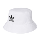 adidas Bucket Hat weiß / schwarz