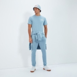 Ellesse triscia Shirt hellblau