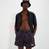 Ellesse ingoto Badehose schwarz / pink