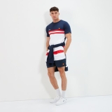 Ellesse cielo Badehose rot / weiß / blau