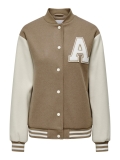 Only bomber Jacke braun / cream
