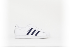 adidas Superstar weiß / dunkelblau